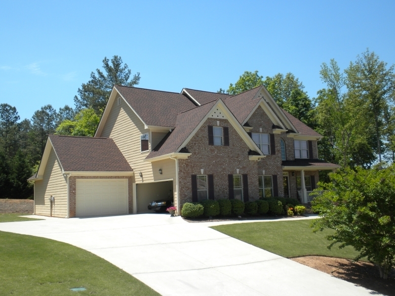 Roof installation by Bull Roofing - Cumming GA